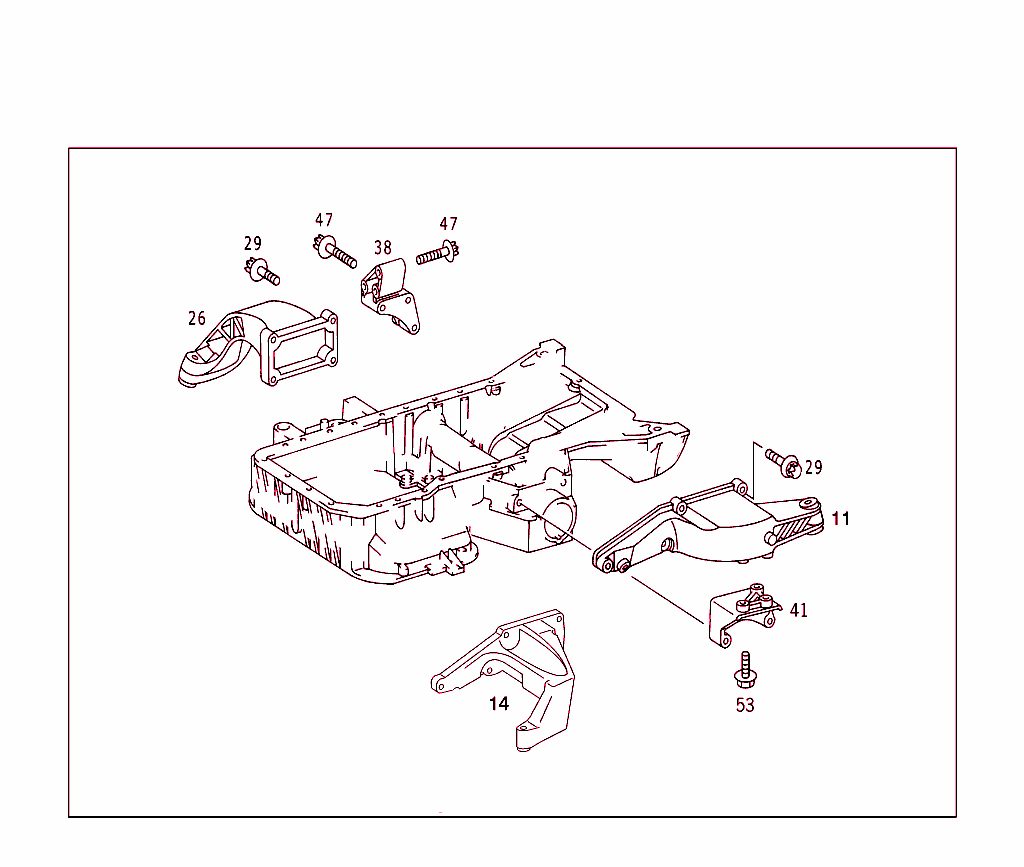 Engine Supports And Attachment Parts