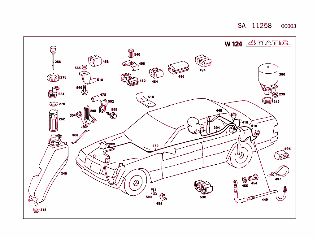 Self-Levelling Device On Rear Axle