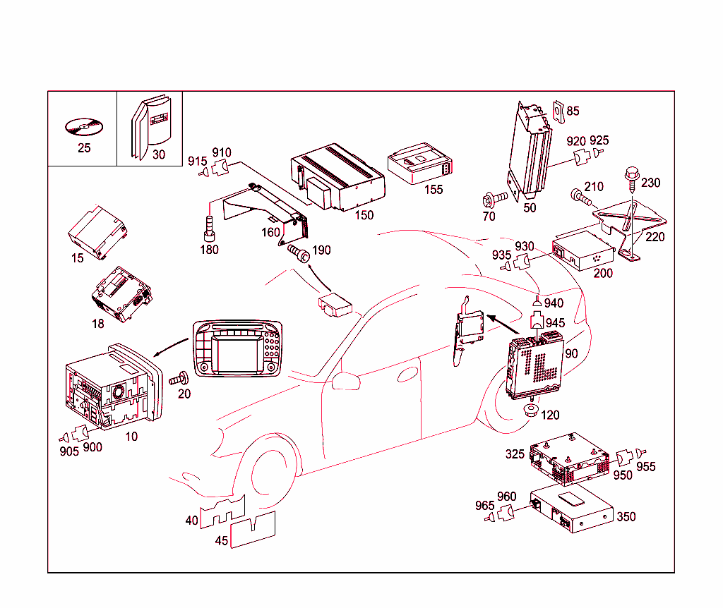 Radio, Remote Control, Amplifier And Cd Player