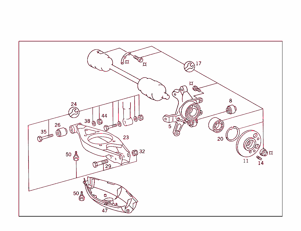 Rear Axle Suspension