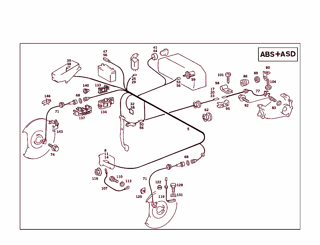 Front Brake Lining Wear Indicator,Abs & Automatic Locking Differential