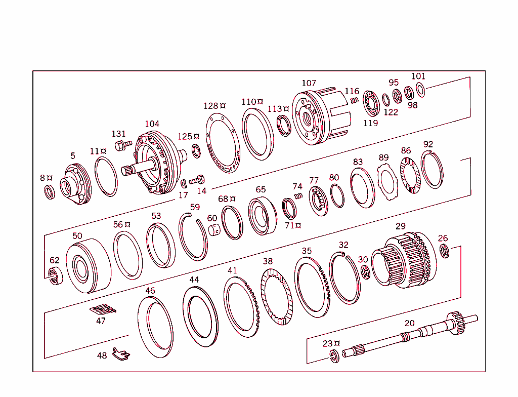 Interior Transmission Parts