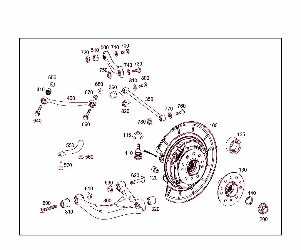 Rear Axle Suspension