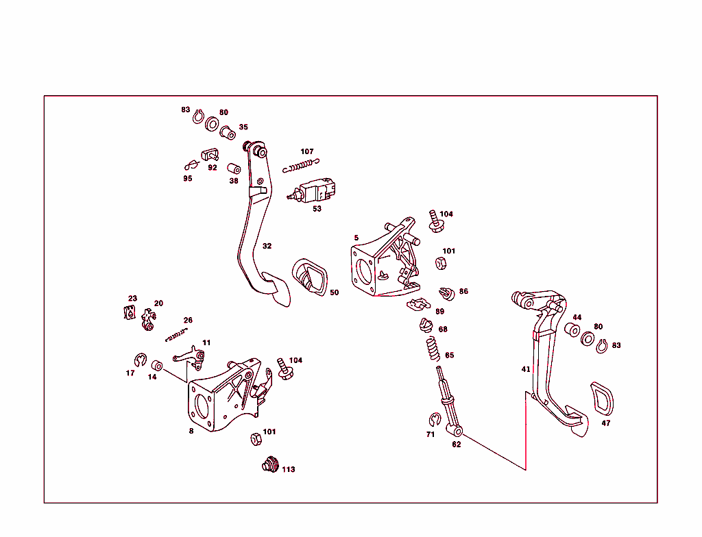 Pedal Assembly With Bearing