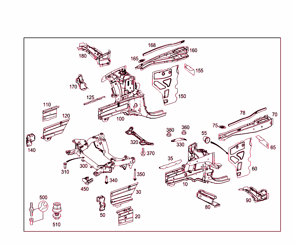 Wheelhouse,Front Subframe