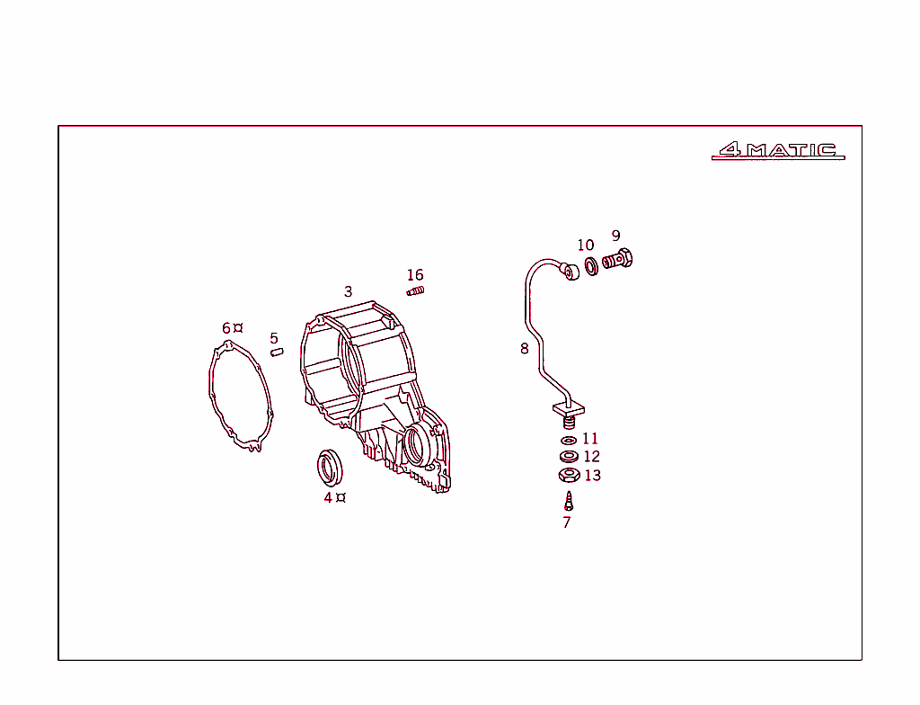 Transfer Case Housing