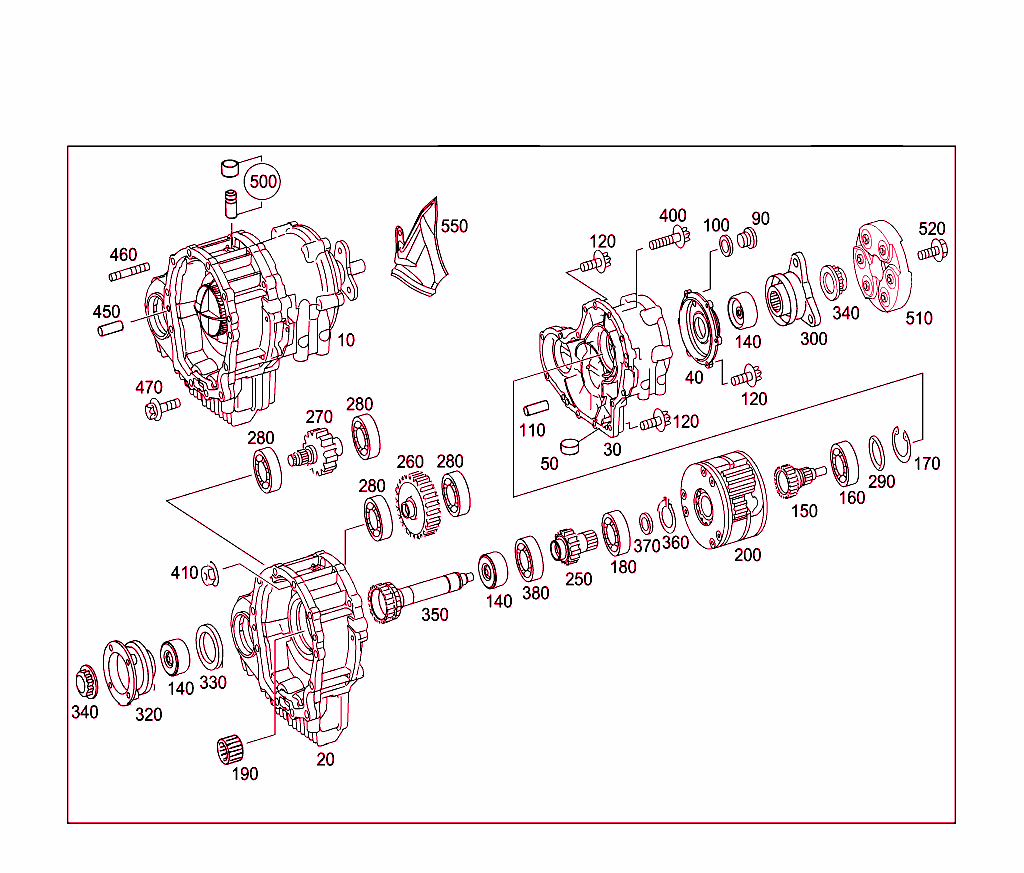 Transfer Case Assembly