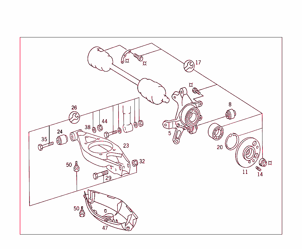 Rear Axle Suspension