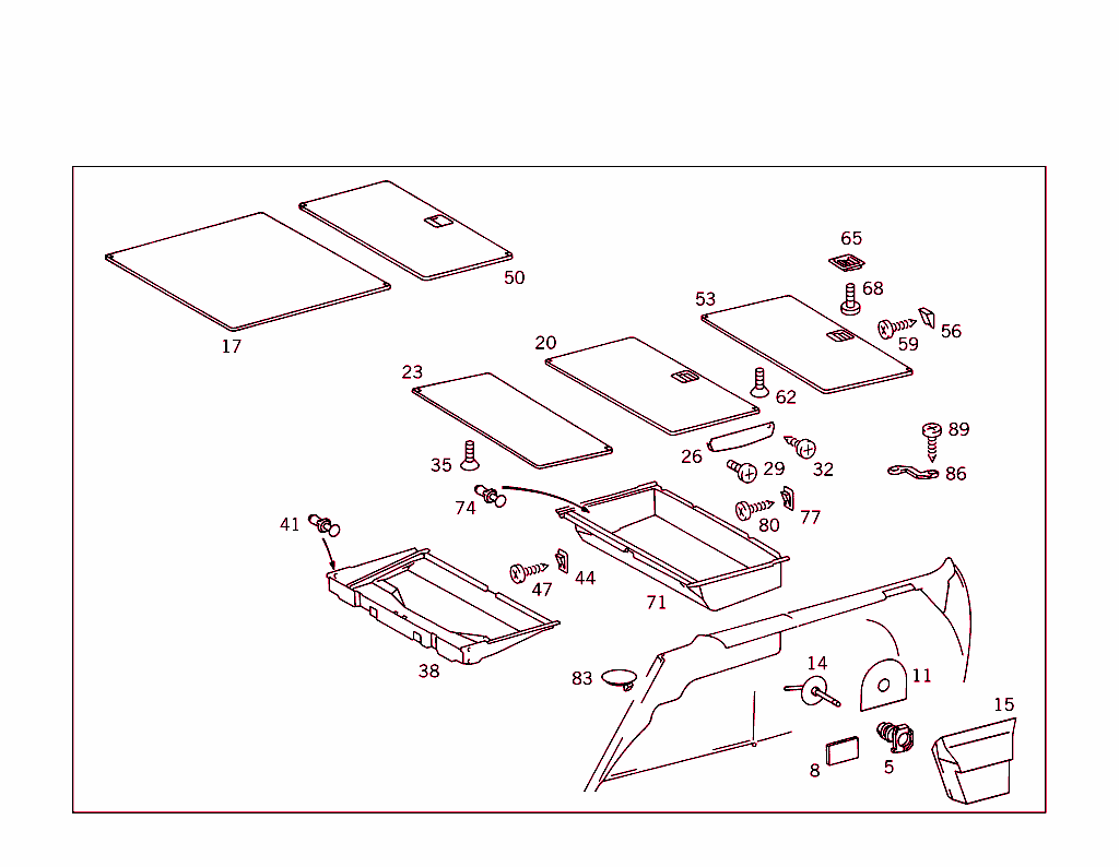 Luggage Compartment Covering