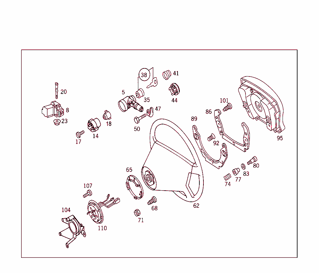 Steering Wheel And Steering Lock