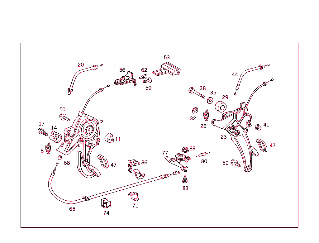 Foot Operated Parking Brake