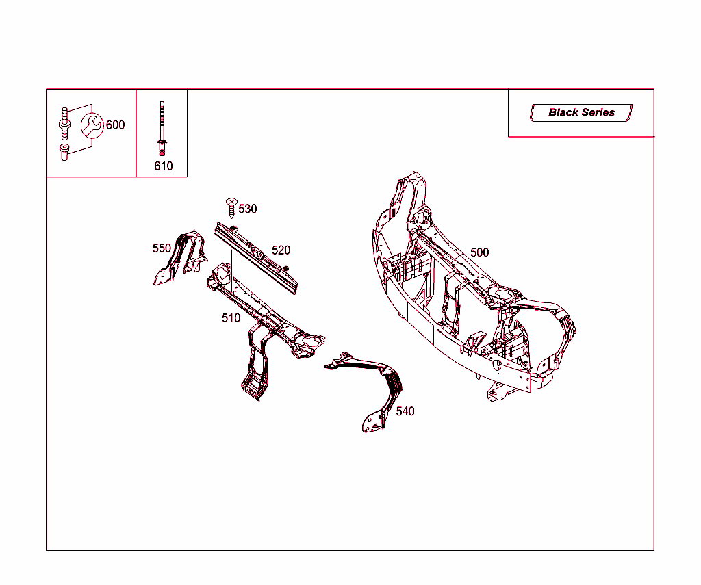 Front Stiffening And Radiator Support