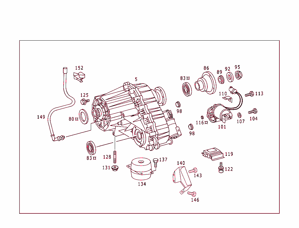 Transfer Case Assembly