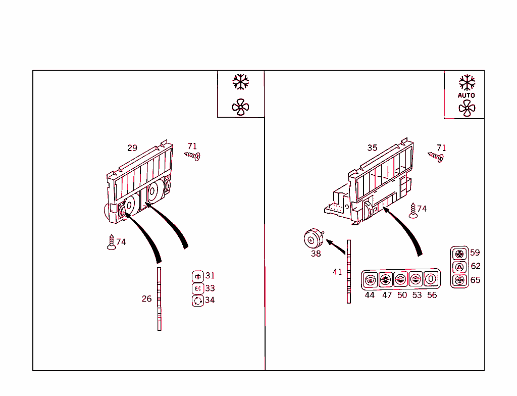 Heating/Air-Conditioner Operating Unit