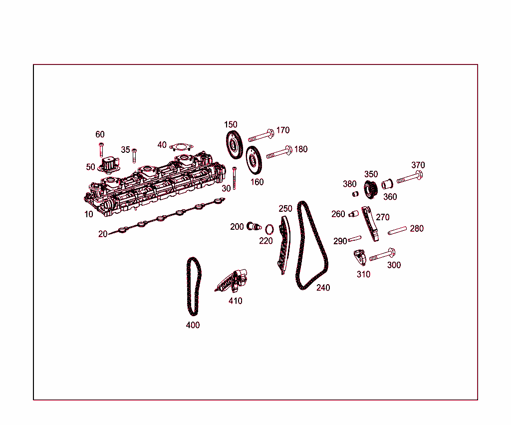 Camshaft And Chain Drive