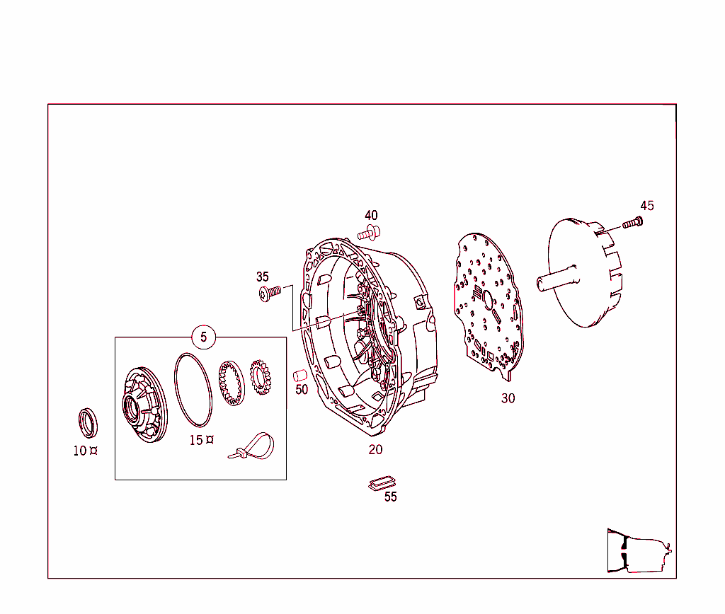 Converter Housing,Oil Pump