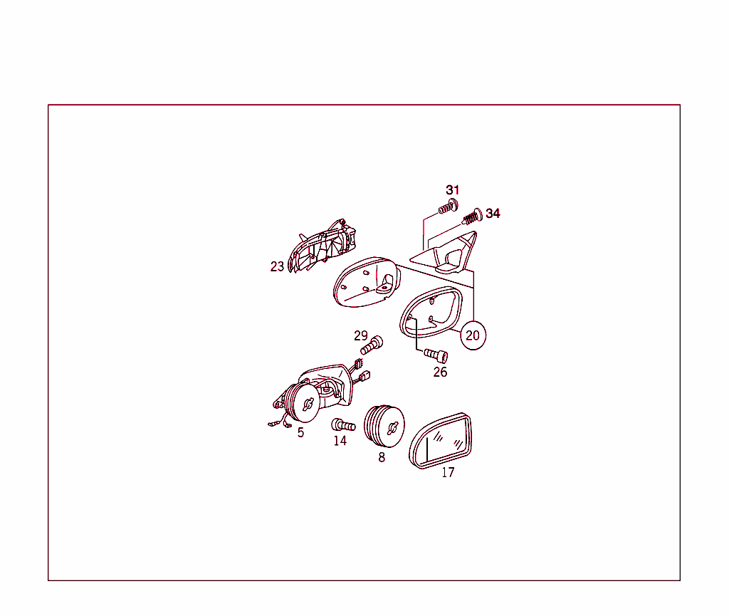 Outside Rearview Mirror