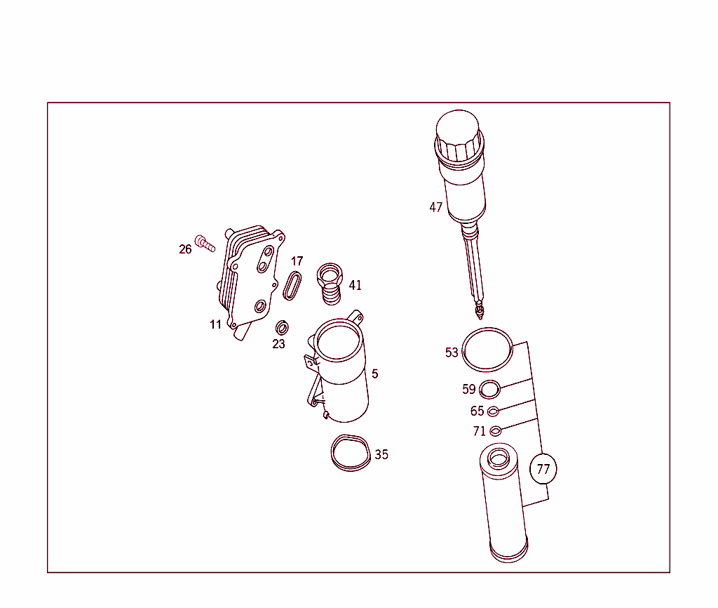 Oil Filter And Oil Cooler