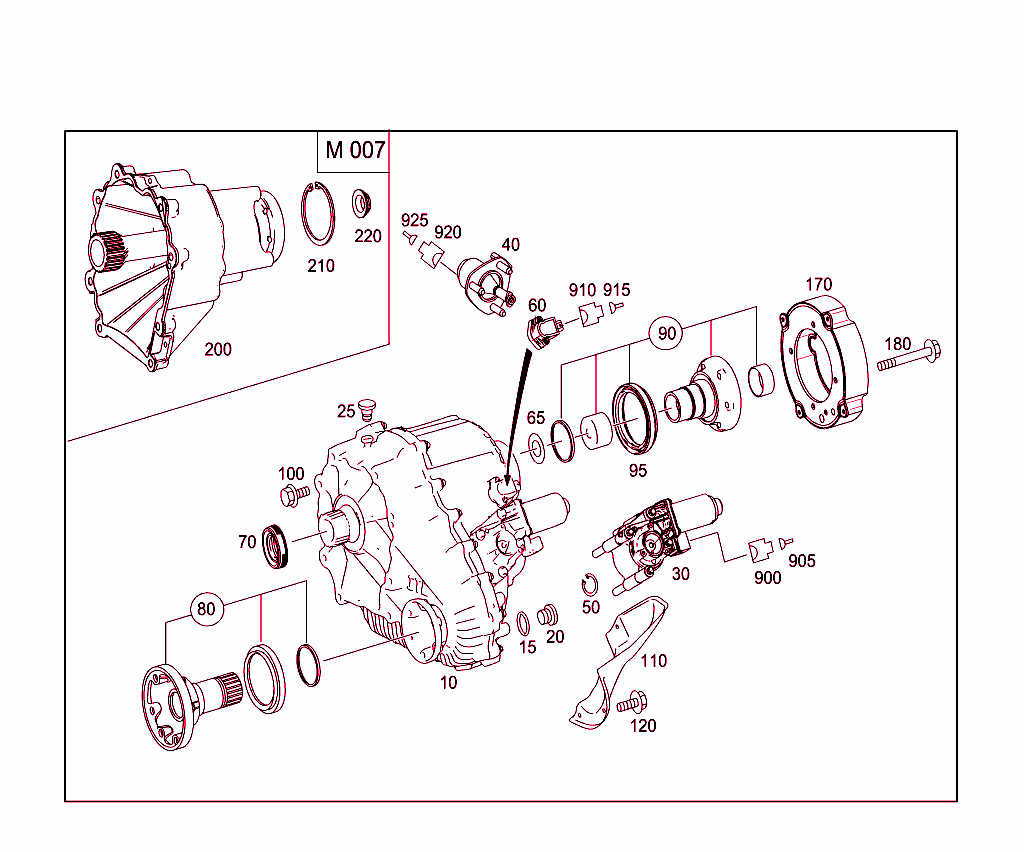 Transfer Case Assembly