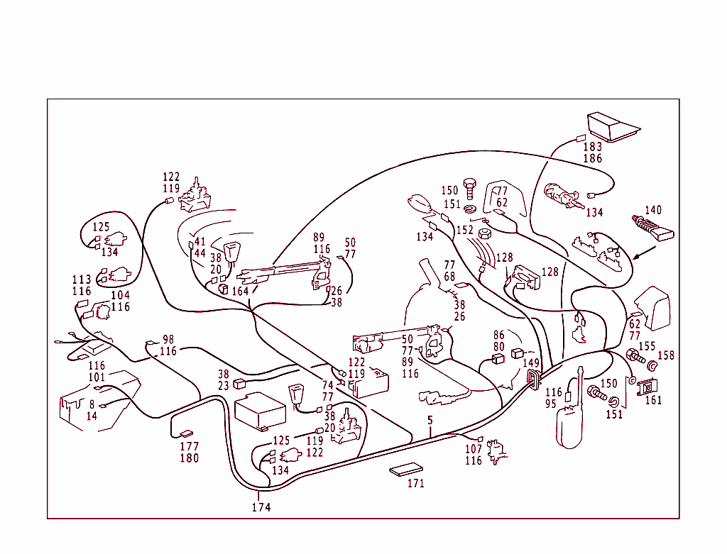 Tail Lamp Cable Harness