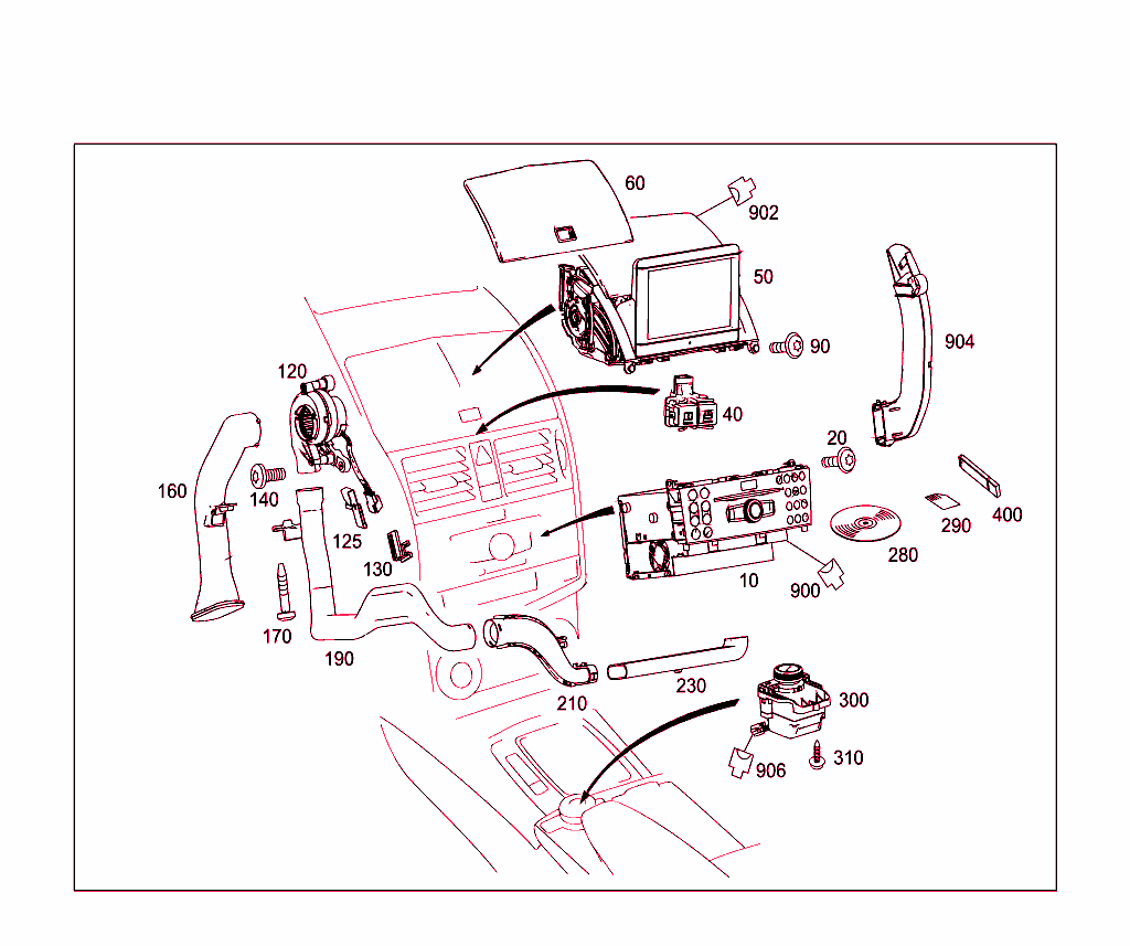 Radio, Operating And Display Unit