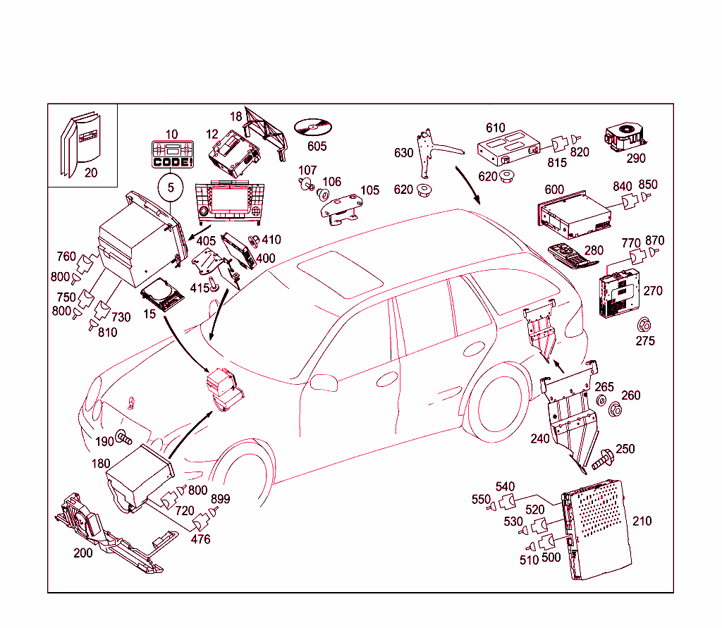 Radio, Remote Control, Amplifier And Cd Player