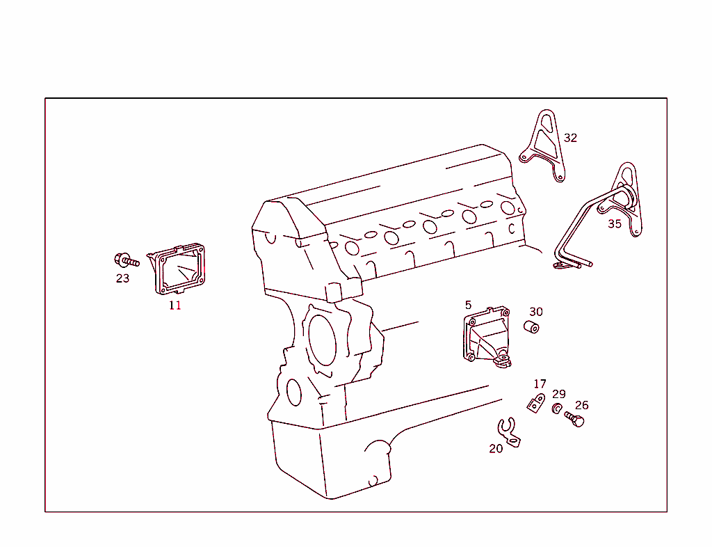 Engine Supports And Attachment Parts
