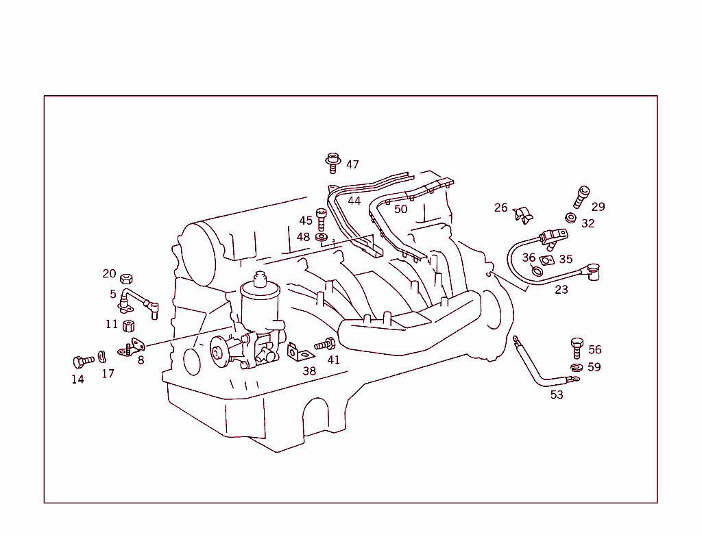 T.d.c./Position Sender-Units, Ignition Cable Guide & Ground Strap