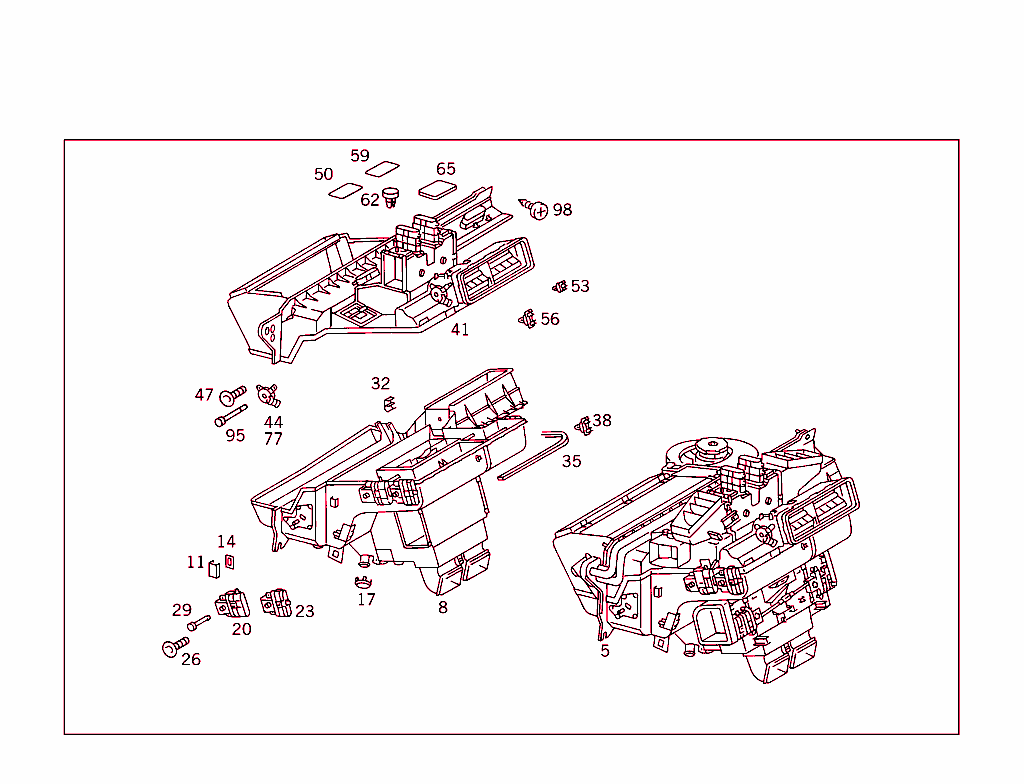 Heater Case With Blower