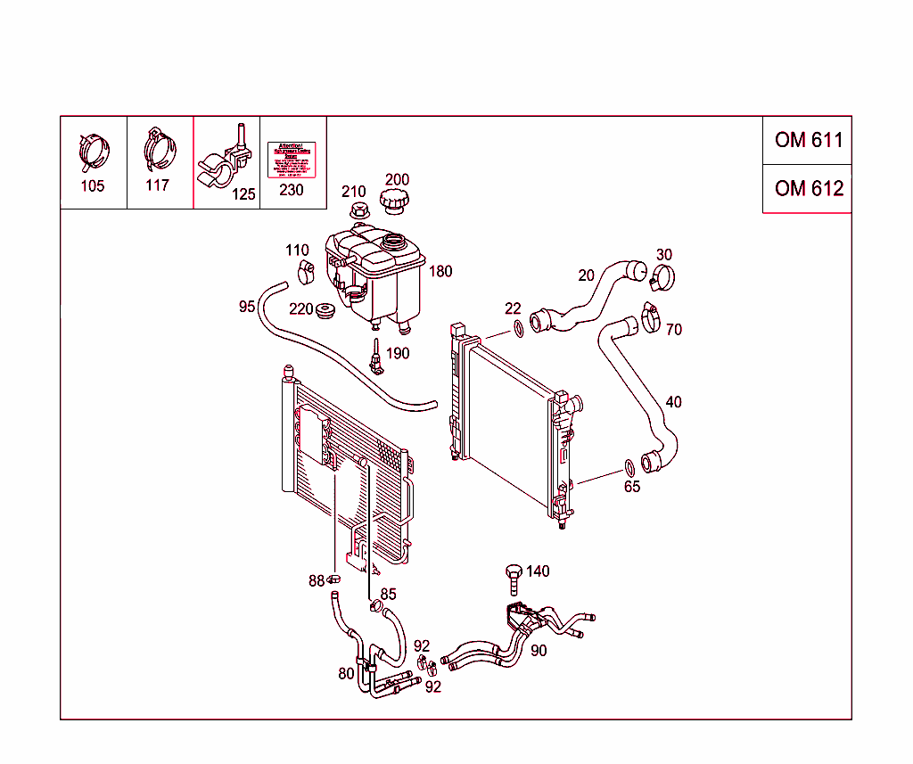 Expansion Tank,Mounting And Hoses