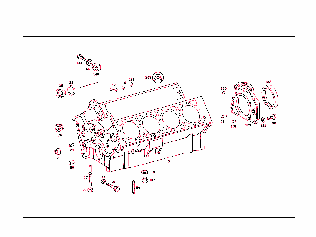 Cylinder Crankcase,Cover,Gasket Kit