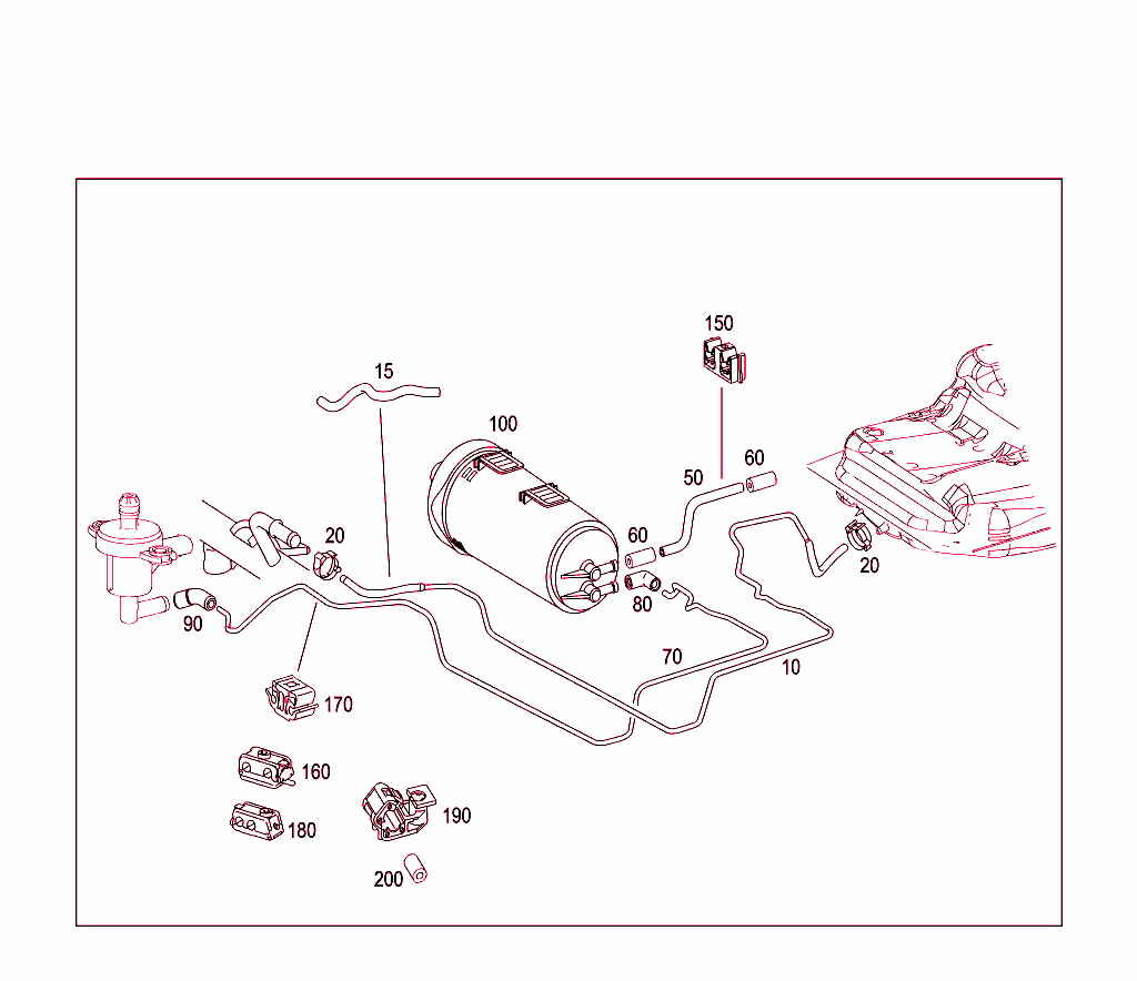Fuel Lines, Gasoline Vehicles