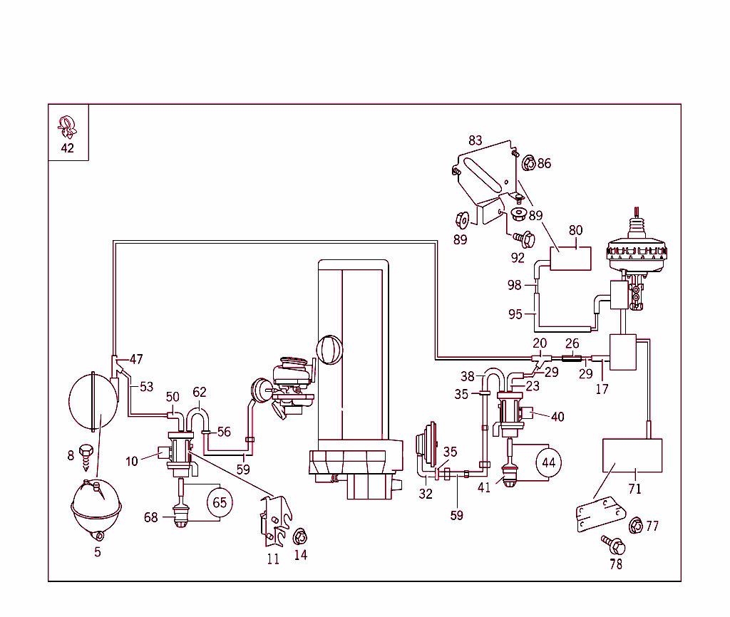 Vacuum System Diesel Vehicles