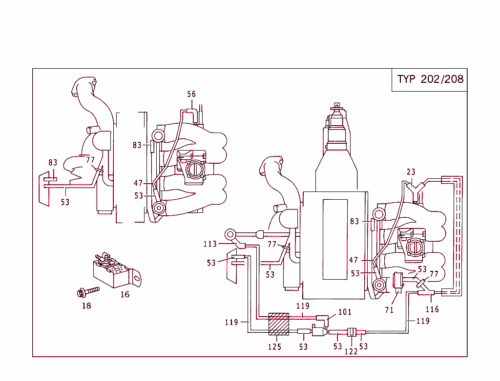 Vacuum System 202/208