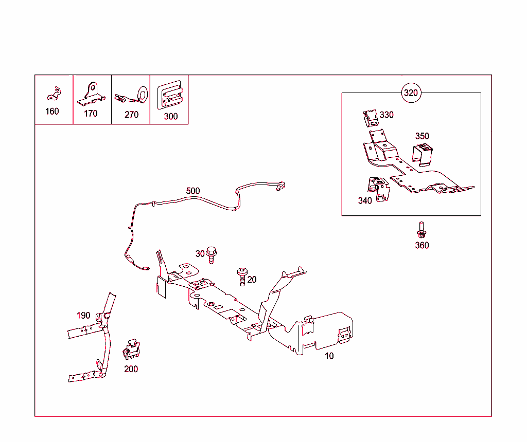 Wiring Harness For Sensors, Exhaust System Sensors