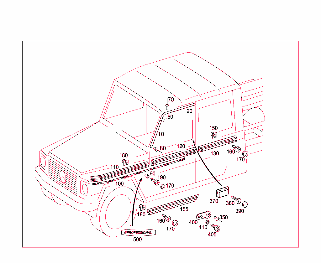 Outside Attachment Parts