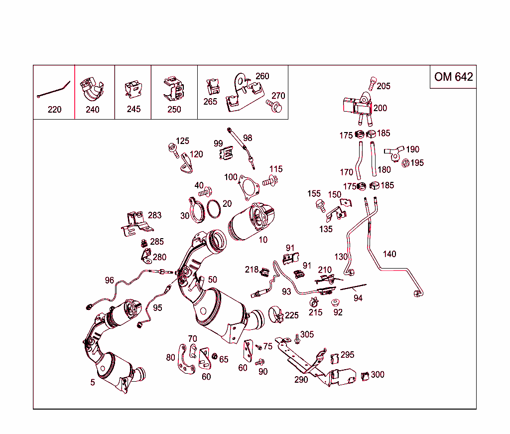 Exhaust System For Six-Cylinder Diesel Vehicles