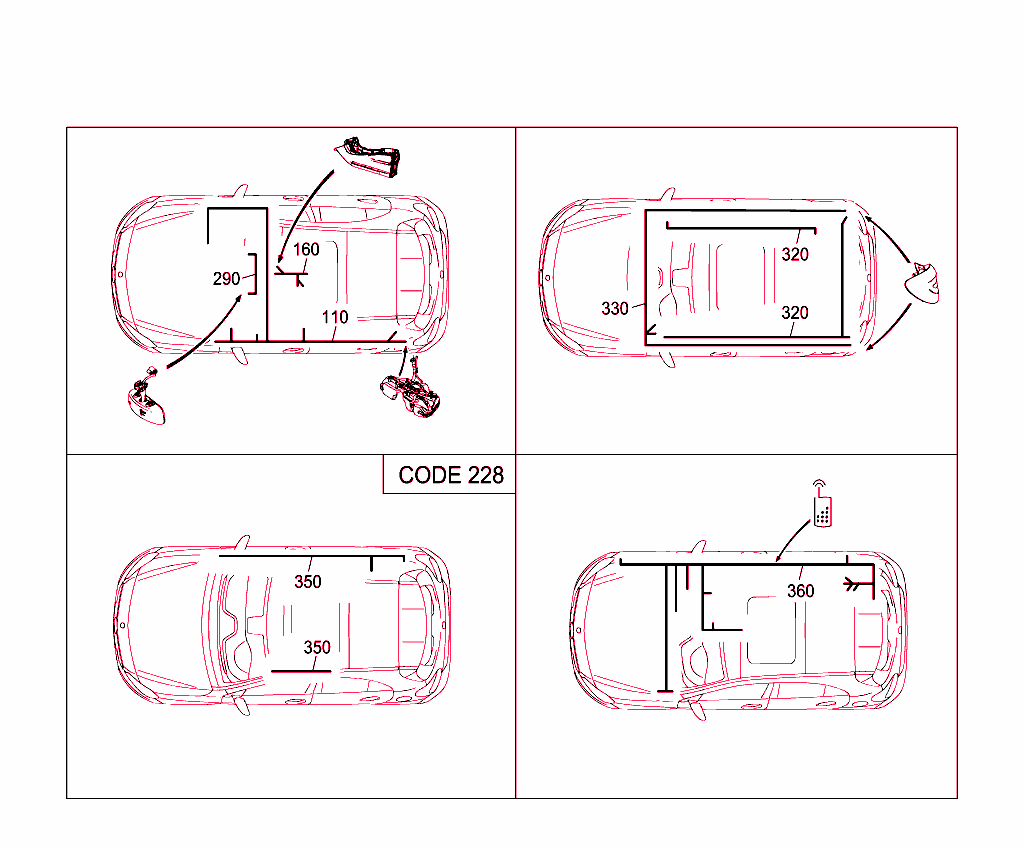 Main Cable Harness Frame Floor Unit