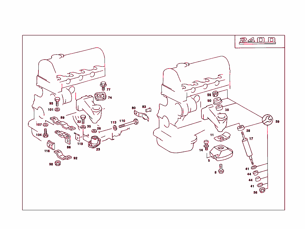 Engine Suspension On Diesel Vehicles