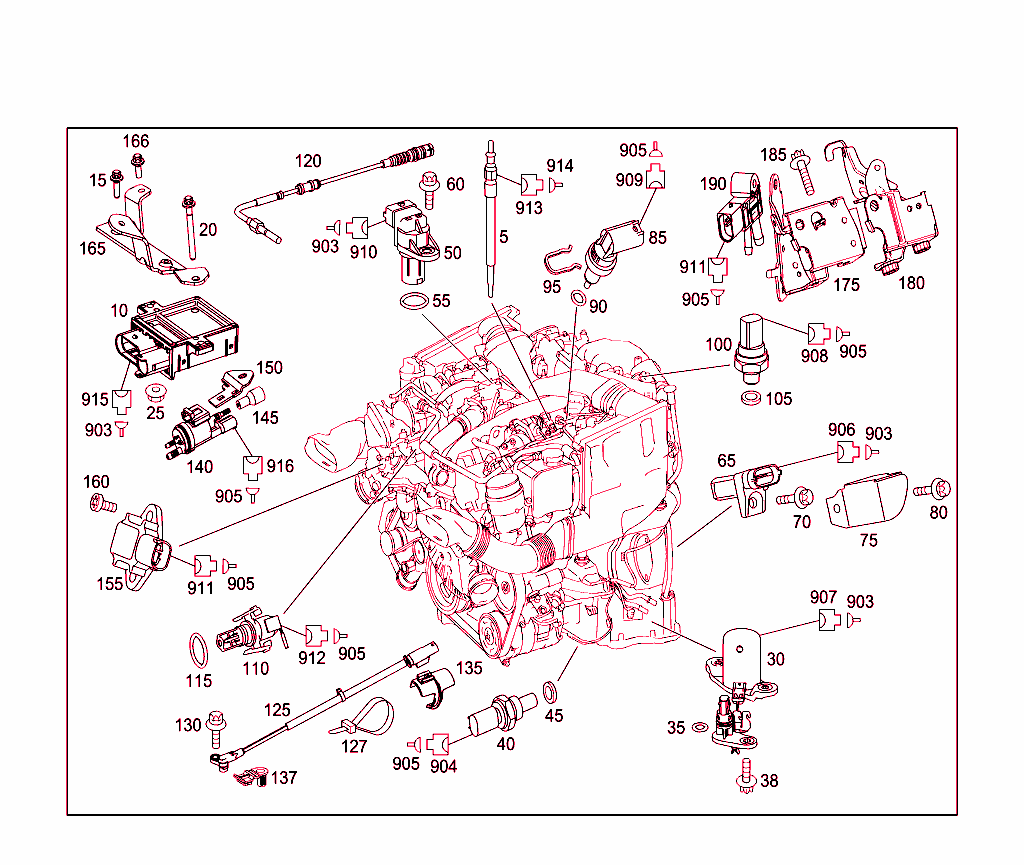 Attachment Parts,Heater Plugs,And Speed Sender Unit