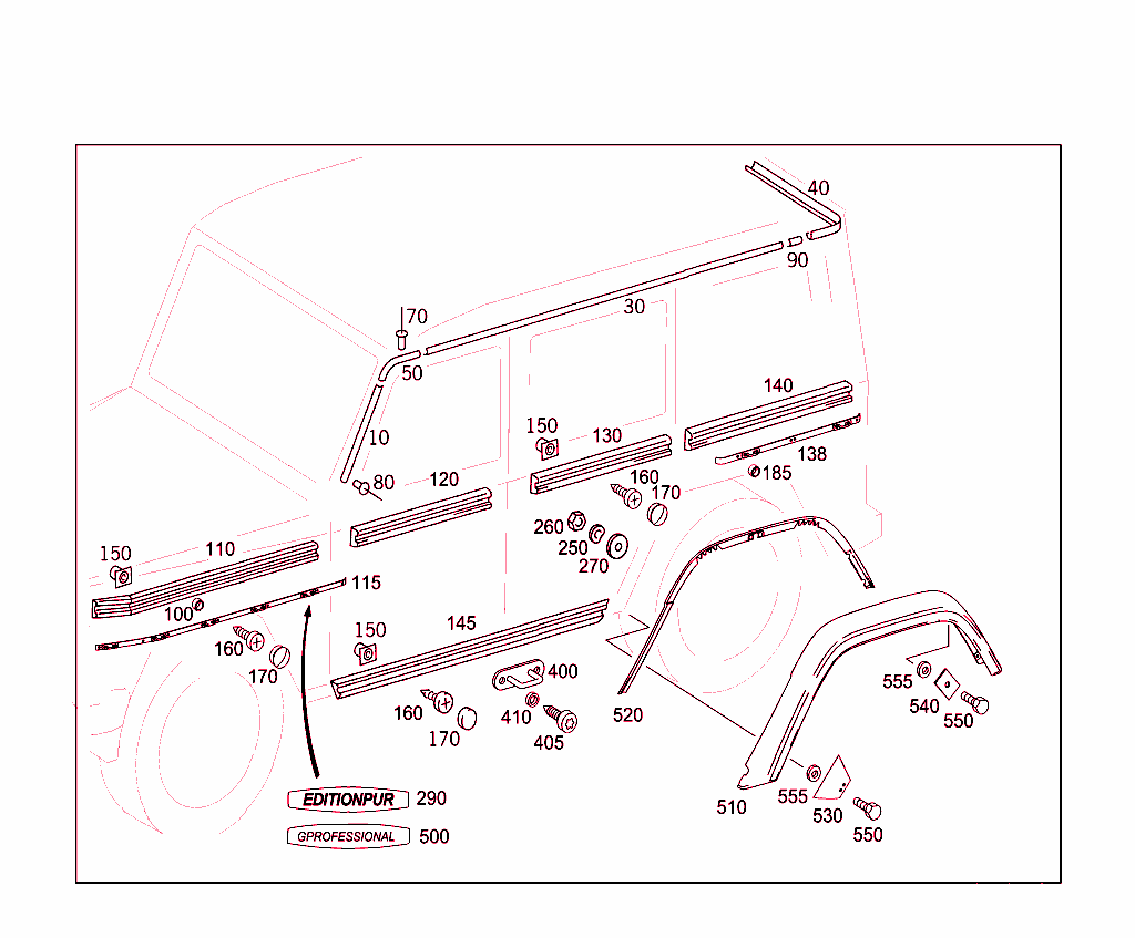 Outside Attachment Parts