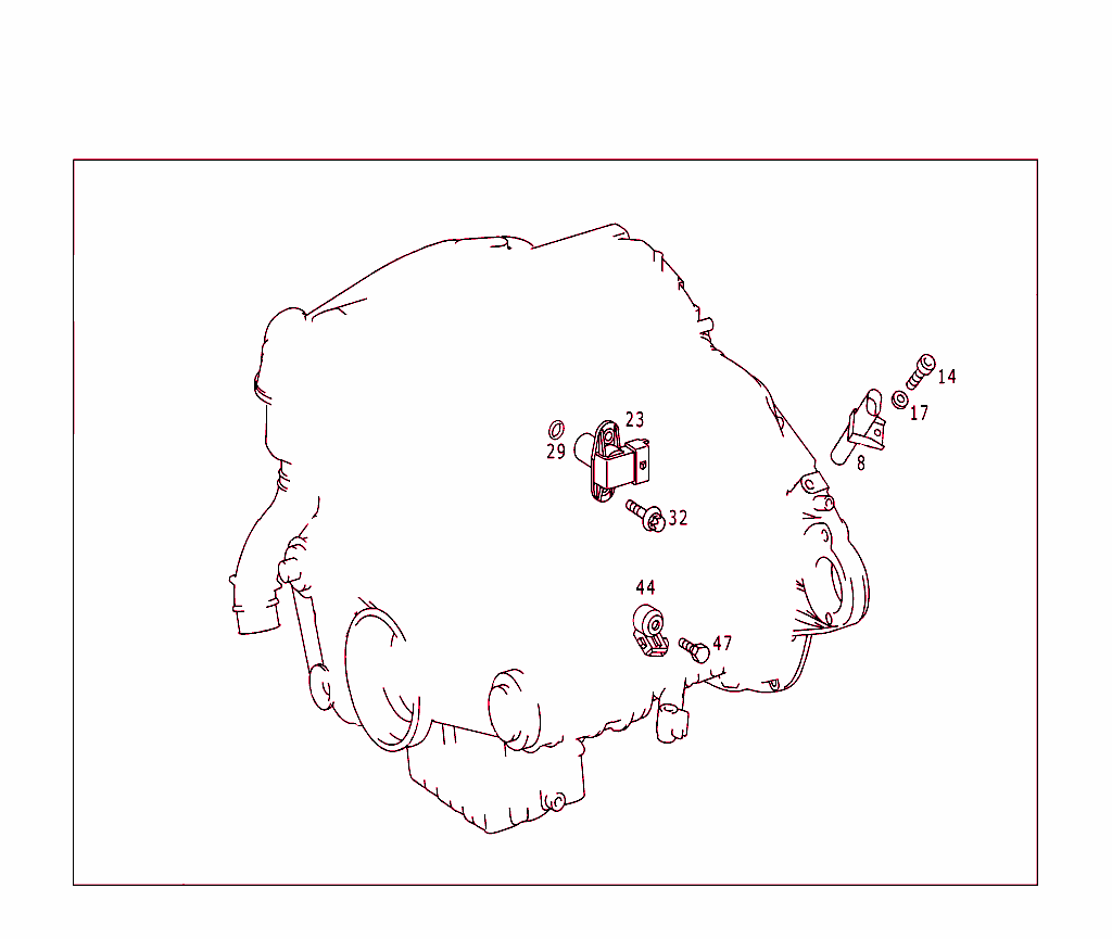 T.d.c. Sender Unit,Position Sender Unit,Knock Sensor,And Ground Strap