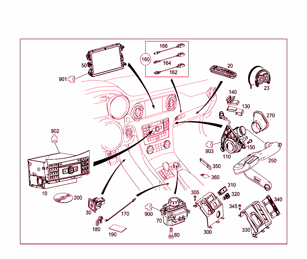 Radio, Operating And Display Unit