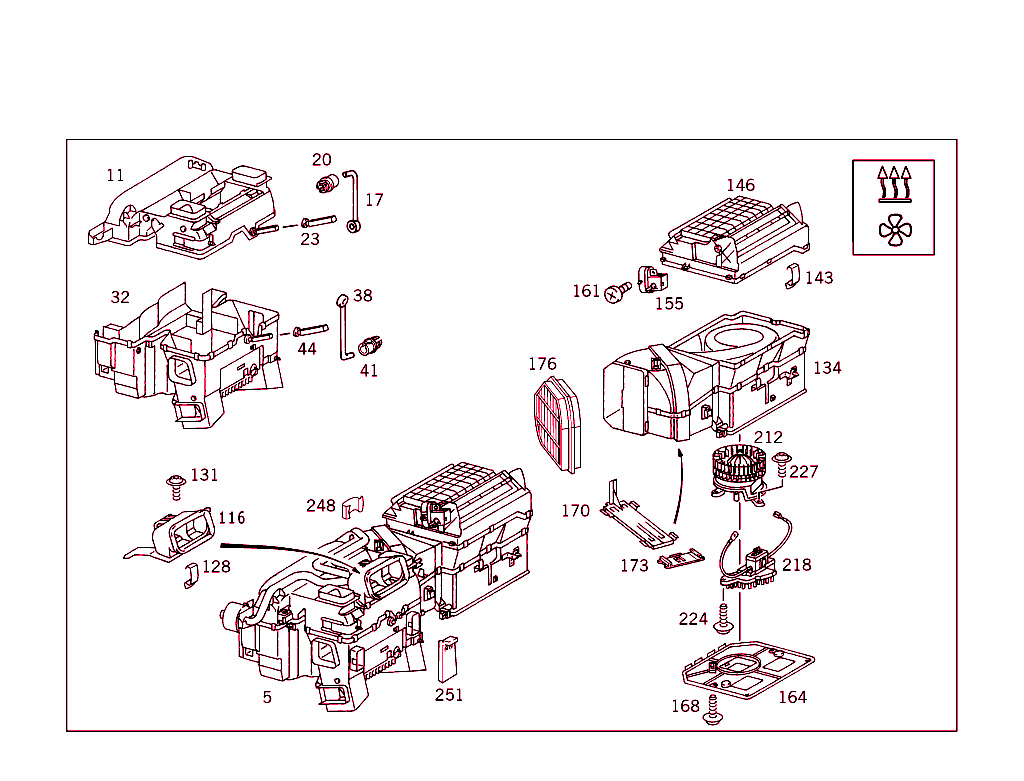 Heater Case With Blower