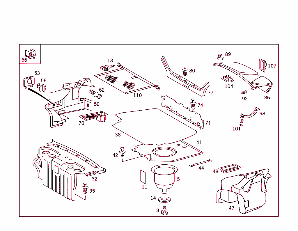 Luggage Compartment Covering