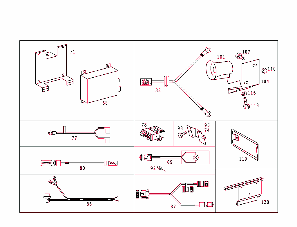 Additional Parts For Special Vehicles