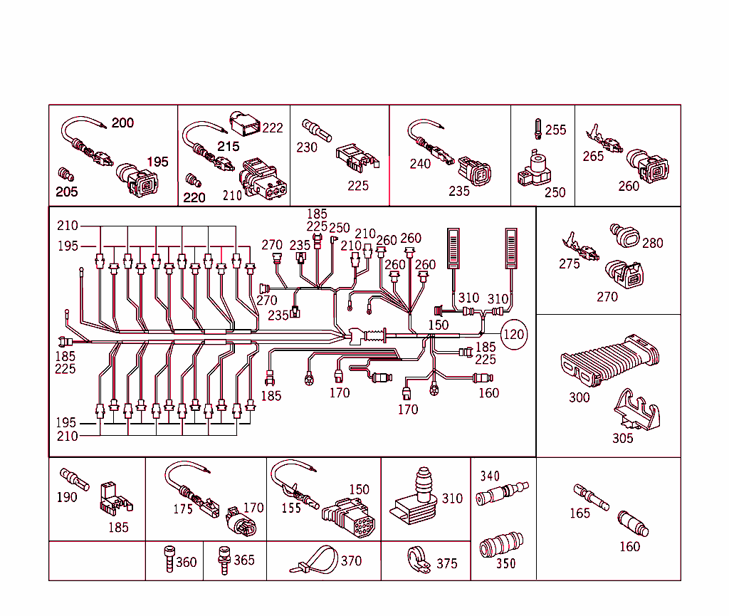 Engine Cable Harness