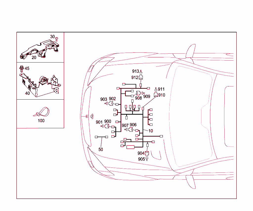Engine Cable Harness