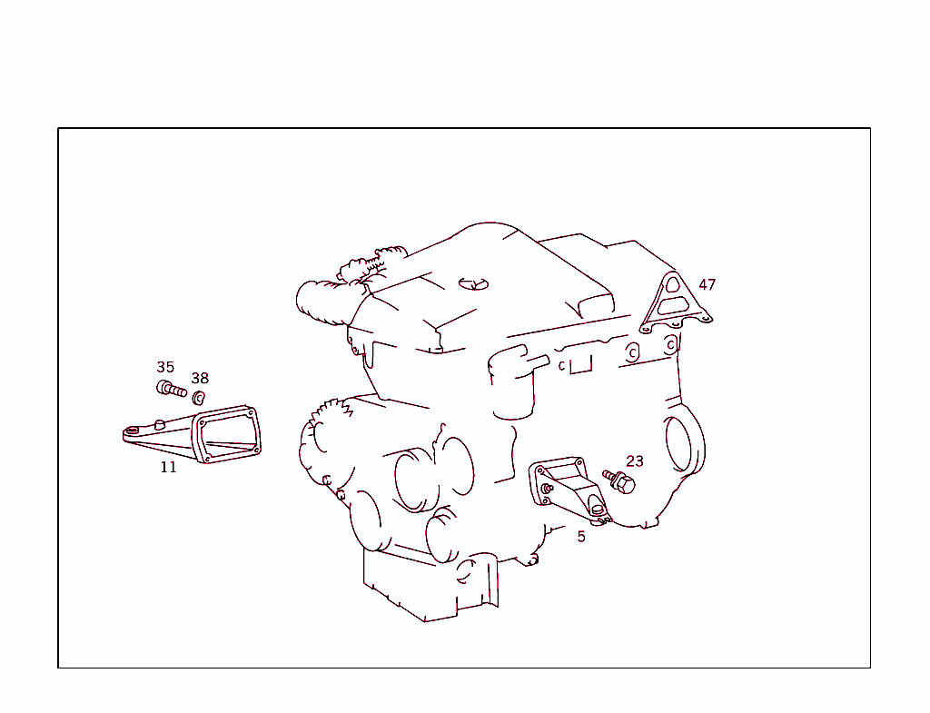 Engine Supports And Attachment Parts