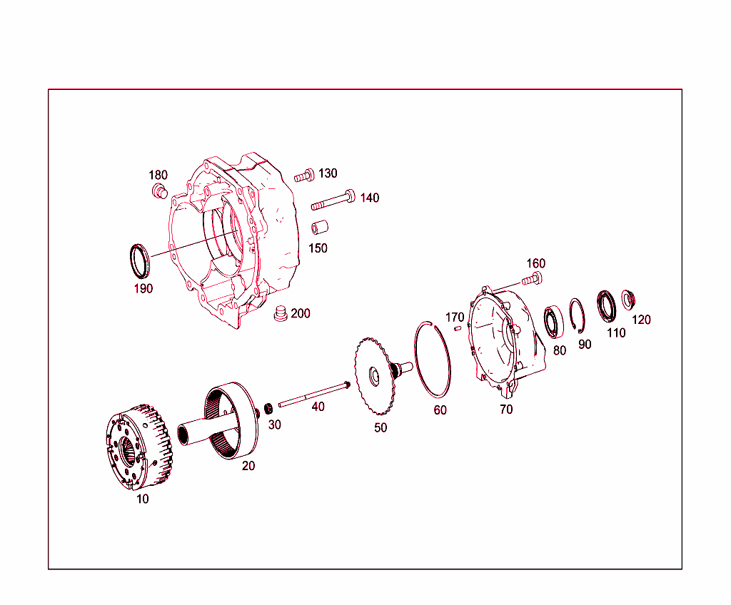 Transfer Case Interior Parts